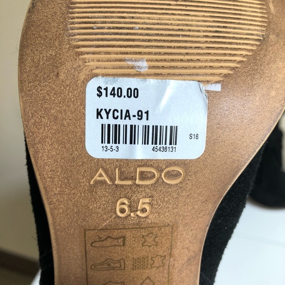 ALDO black fringe booties - Picture 3 of 3